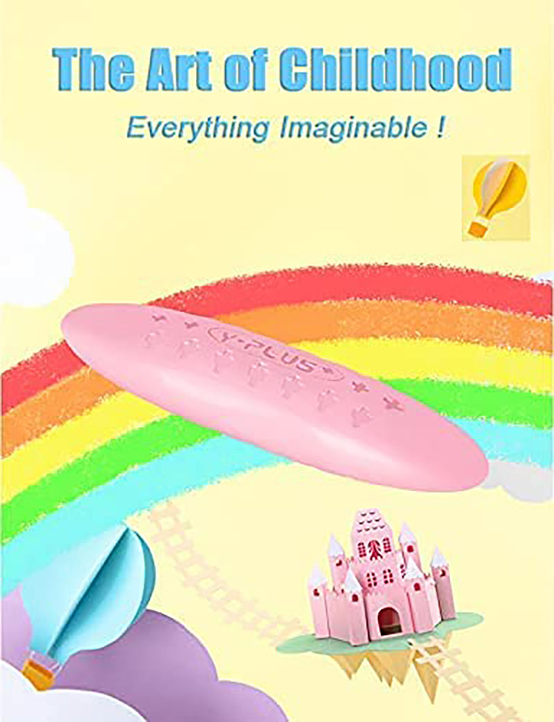 YPLUS Peanut Kids Washable Crayons Pastel Colors 24 Colours-1823862840587587586