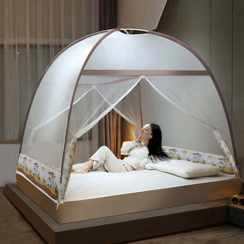 Dreamz Mosquito Bed Nets Foldable Canopy King-1826048901434707974
