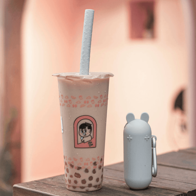 We Might Be Tiny Keepie Bubble Tea Straw Blue Dusk-1826052228276948997