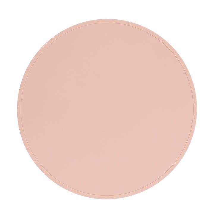 We Might Be Tiny Round Placie? Silicone Placemat Blush-1826052228797042688