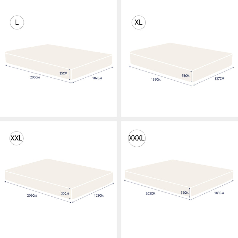 DreamZ Fully Fitted Non Woven Waterproof Mattress Protector King Size