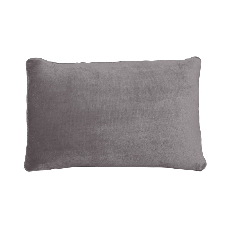 Ultra Soft Fitted Bedsheet with Pillowcase Double Size Silver Grey