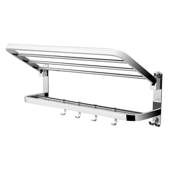 Towel Rail Rack Racks Ladder Shelf Bar Stainless Steel Wall Mounted Bathroom