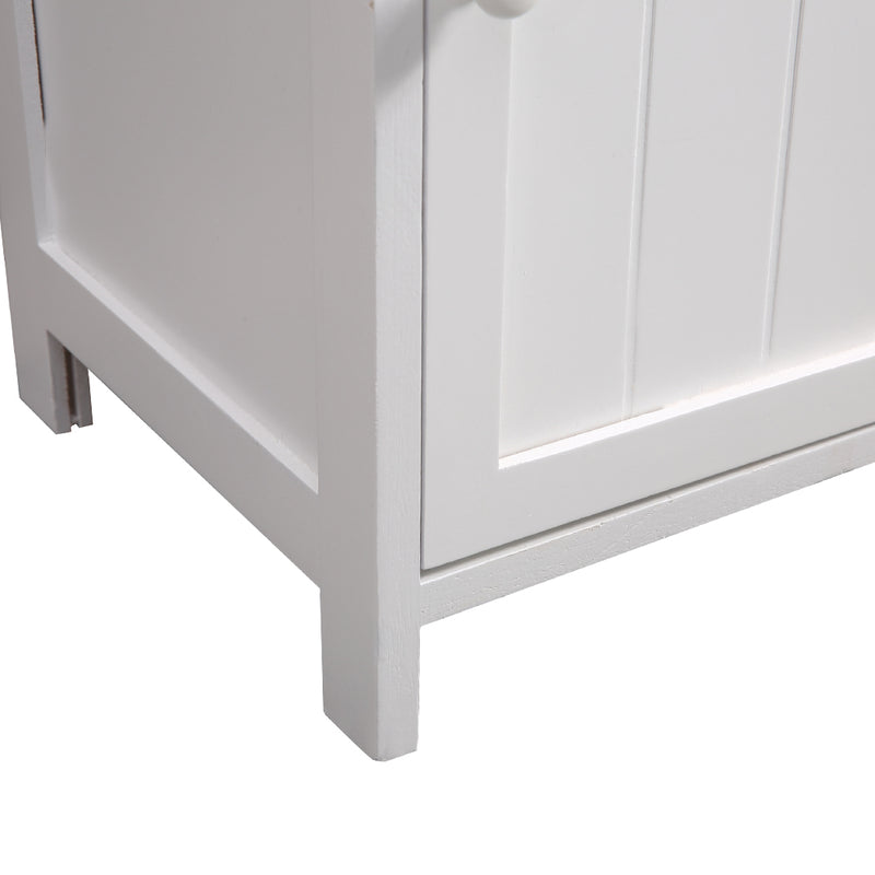 Levede 2 in 1 Bathroom Tallboy Furniture Toilet Storage Cabinet Laundry Cupboard