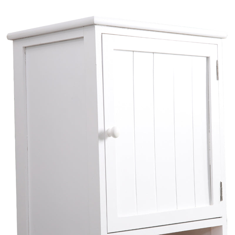 Levede 2 in 1 Bathroom Tallboy Furniture Toilet Storage Cabinet Laundry Cupboard
