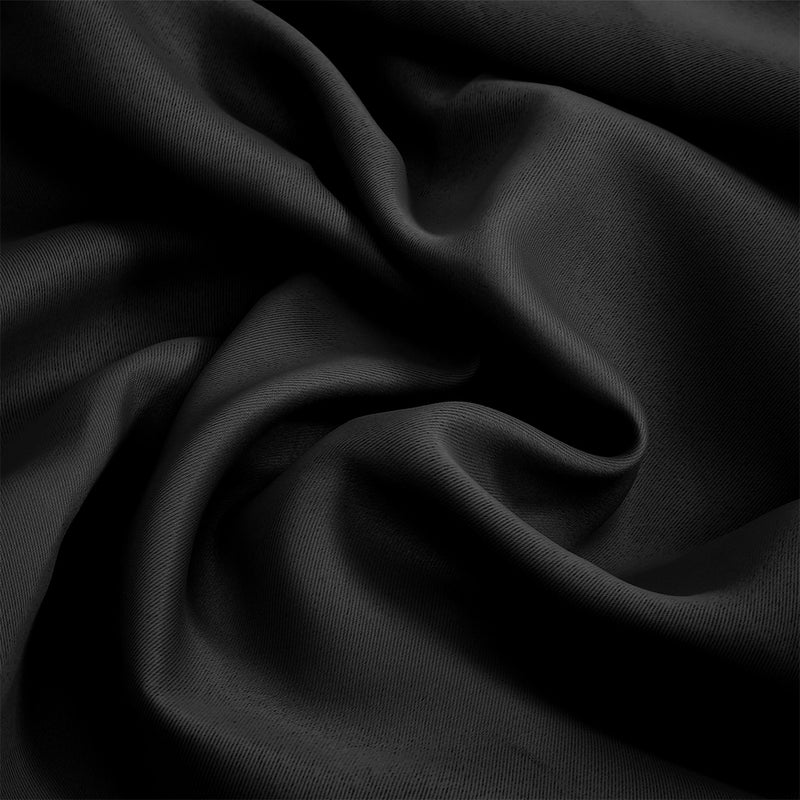 DreamZ Blockout Curtain Blackout Curtains Eyelet Room 102x241cm Black
