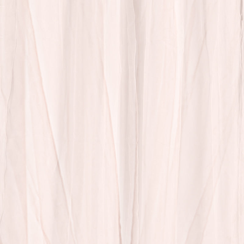 2x Blockout Curtains Panels 3 Layers with Gauze Room Darkening 140x230cm Rose