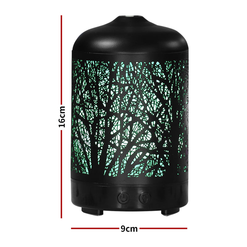Aroma Diffuser Aromatherapy Ultrasonic Humidifier Essential Oil Purifier Tree