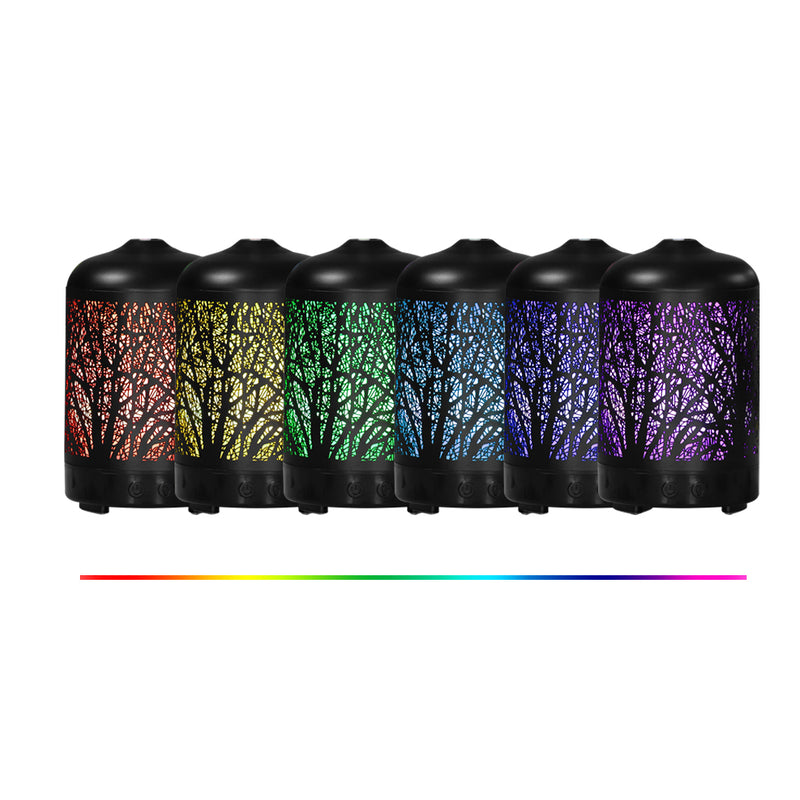 Aroma Diffuser Aromatherapy Ultrasonic Humidifier Essential Oil Purifier Tree