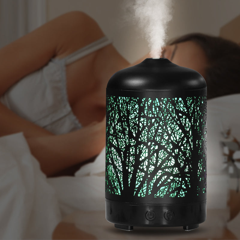 Aroma Diffuser Aromatherapy Ultrasonic Humidifier Essential Oil Purifier Tree