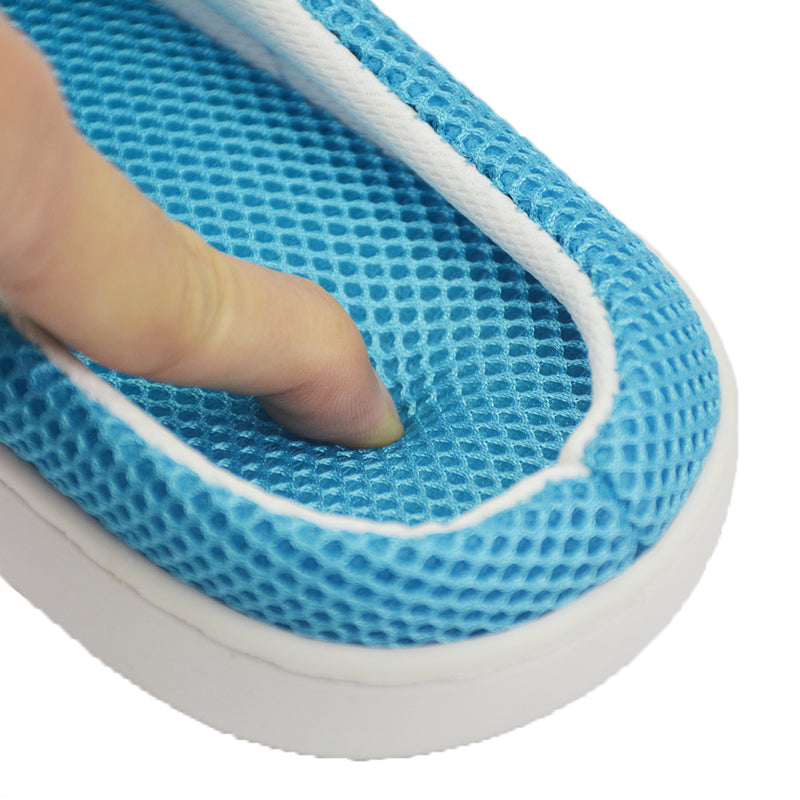 Summer Women Men Bamboo Cooling Gel Slippers Anti-fatigue Sandals Shoes Size S