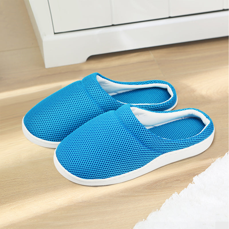 Summer Women Men Bamboo Cooling Gel Slippers Anti-fatigue Sandals Shoes Size S