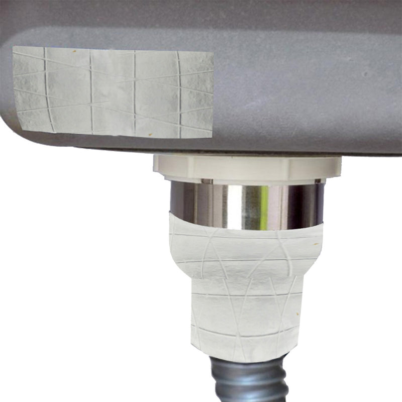 Reinforced Aluminium Foil Tape Insulation Heating Duct Silver 50mm x 50M