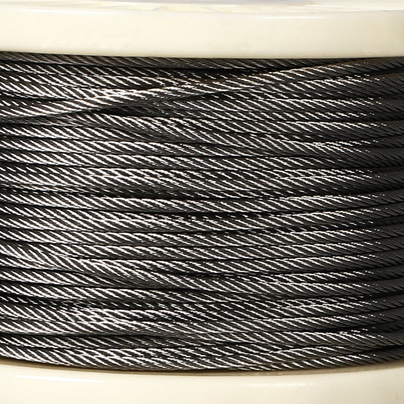 Wire Rope Stainless Steel 316 7x7 3.2mm Marine Cable Decking Balustrade 75M