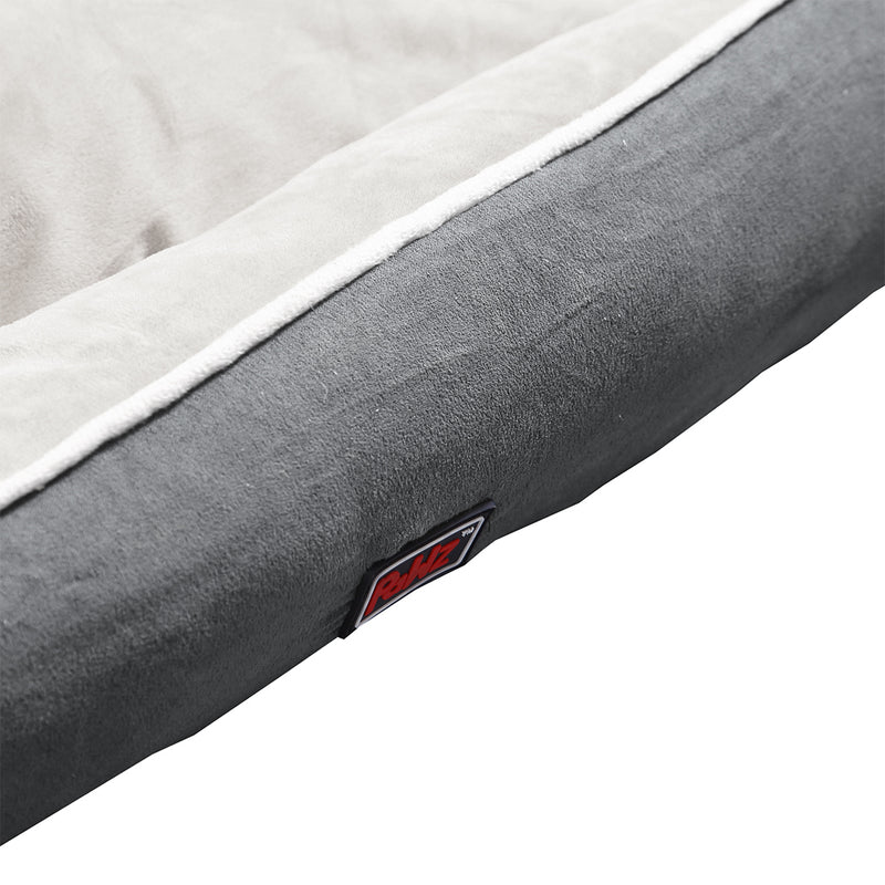 PaWz Pet Bed Mattress Dog Cat Pad Mat Puppy Cushion Soft Warm Washable M Grey