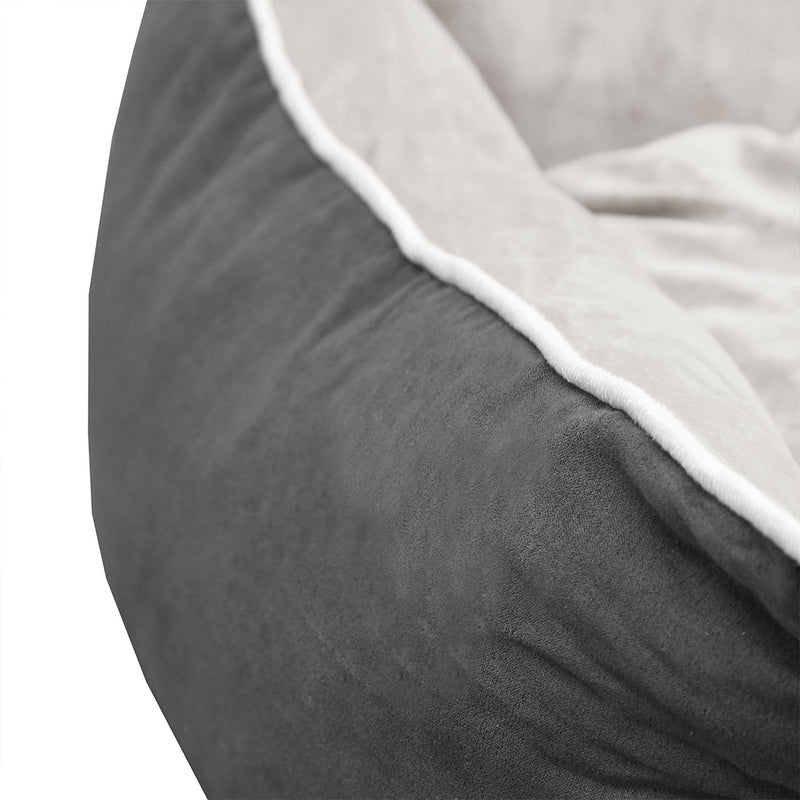 PaWz Pet Bed Mattress Dog Cat Pad Mat Puppy Cushion Soft Warm Washable M Grey