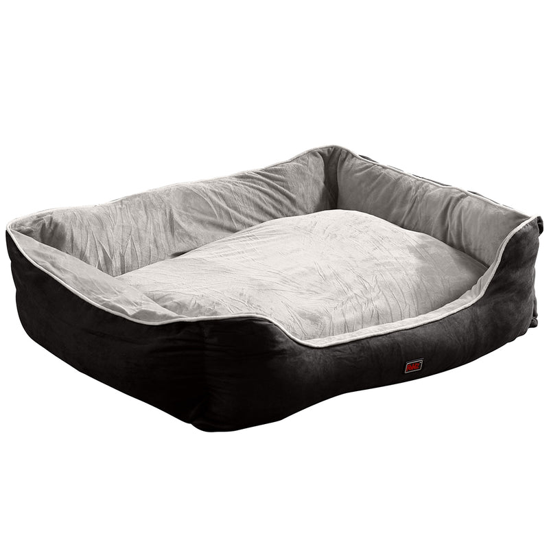 PaWz Pet Bed Mattress Dog Cat Pad Mat Puppy Cushion Soft Warm Washable M Grey