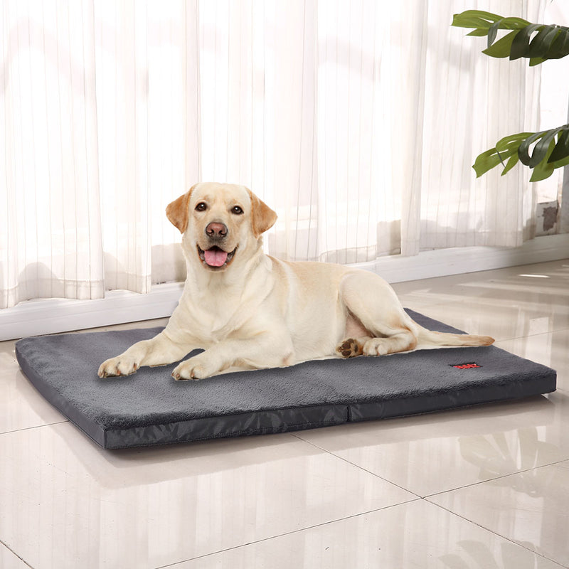 PaWz Pet Bed Foldable Dog Puppy Beds Cushion Pad Pads Soft Plush Cat Pillow XXL
