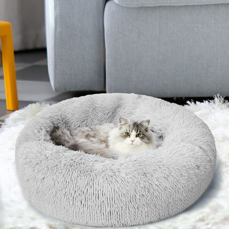 PaWz Pet Bed Dog Beds Mattress Bedding Cat Pad Mat Cushion Winter M Grey