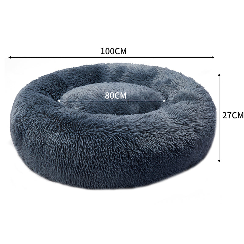 PaWz Pet Bed Dog Beds Mattress Bedding Cat Pad Mat Cushion Winter XXL Dark Grey