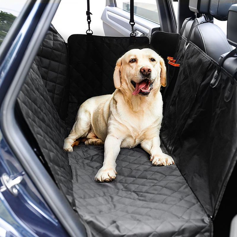 PaWz Pet Car Seat Cover Cat Dog Hammock Non Slip Waterproof Protector Mat Black