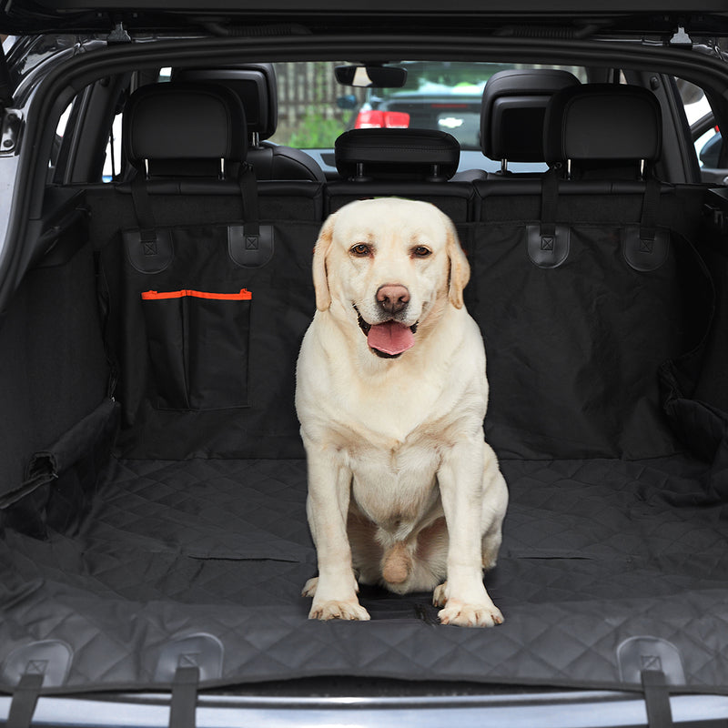 PaWz Pet Car Seat Cover Cat Dog Hammock Non Slip Waterproof Protector Mat Black