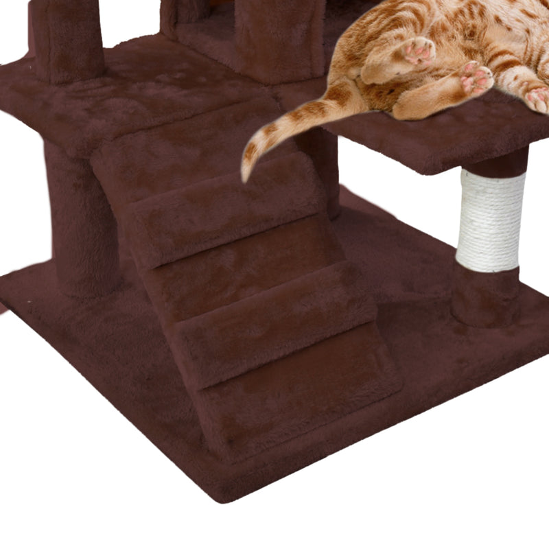 PaWz 1.3M Cat Scratching Post Tree Gym House Condo Furniture Scratcher Tower