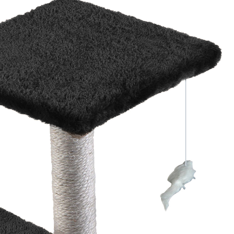 PaWz Cat Scratching Post Tree 0.6M Gym Home Condo Furniture Scratcher Pole Black