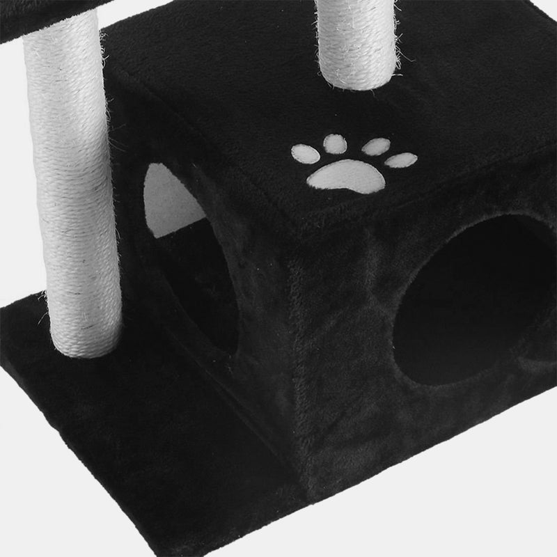 PaWz Cat Scratching Post Tree 0.6M Gym Home Condo Furniture Scratcher Pole Black