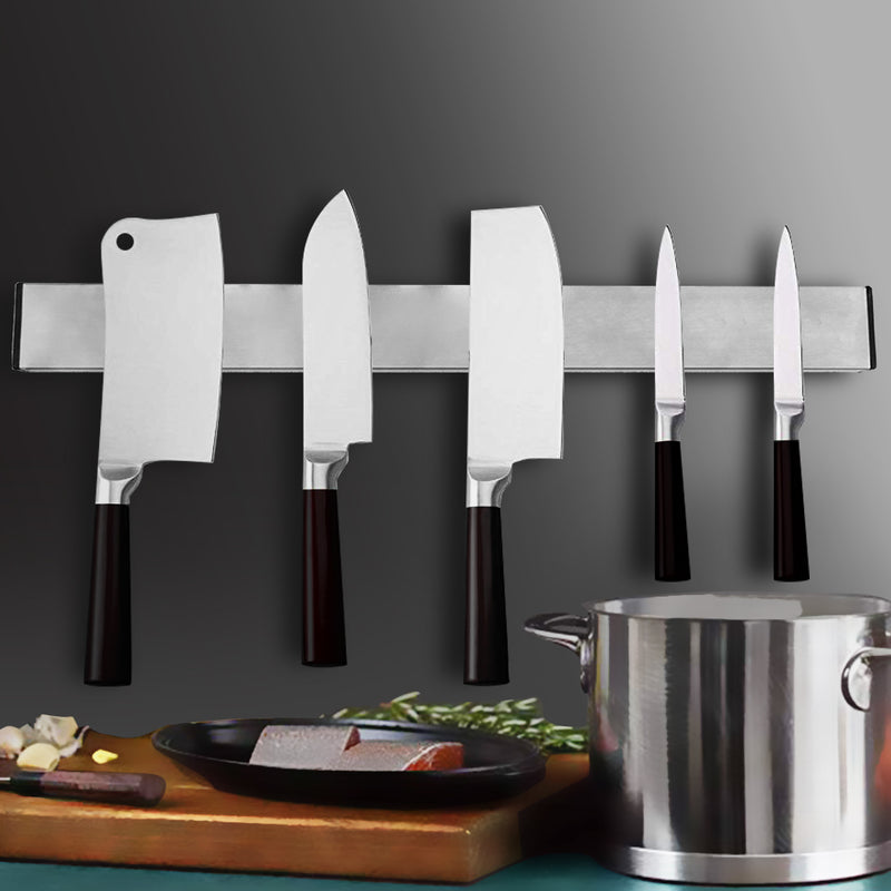Magnetic wall mount knife holder Utensil Rack Heavy Duty Kitchen Chef Tool L