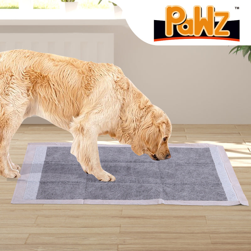PaWz 200 Pcs 60x60cm Charcoal Pet Puppy Dog Toilet Training Pads Ultra Absorbent
