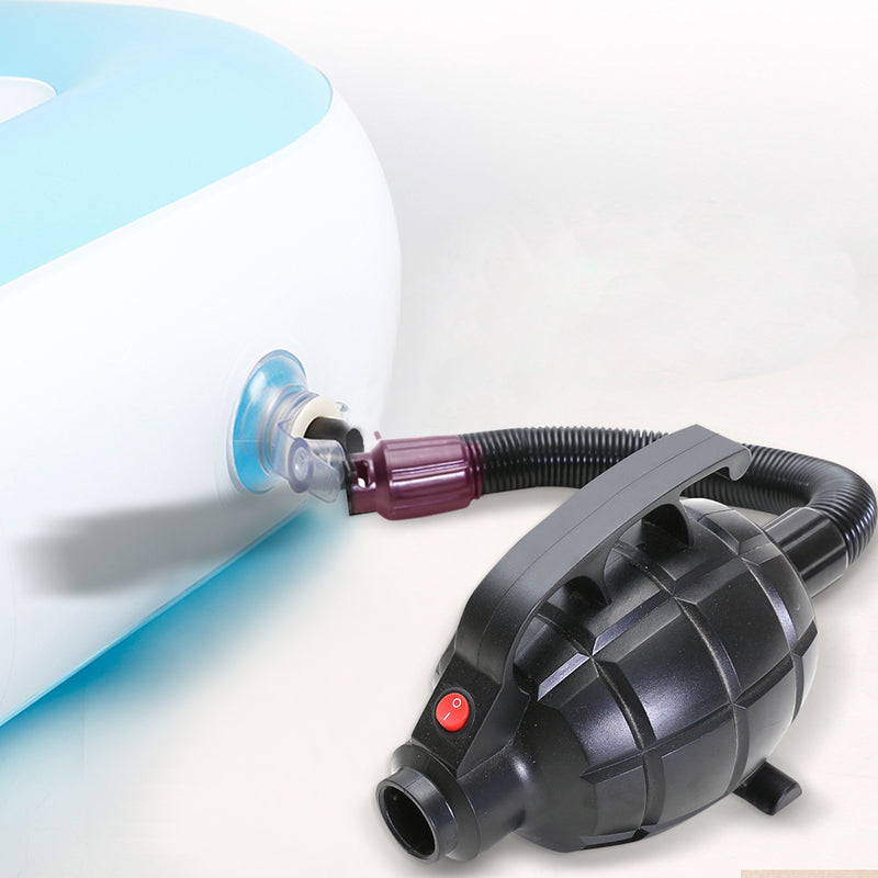 Electric Air Pump Inflatable 240V Air Mattress Camping Track Mat Deflate Inflate