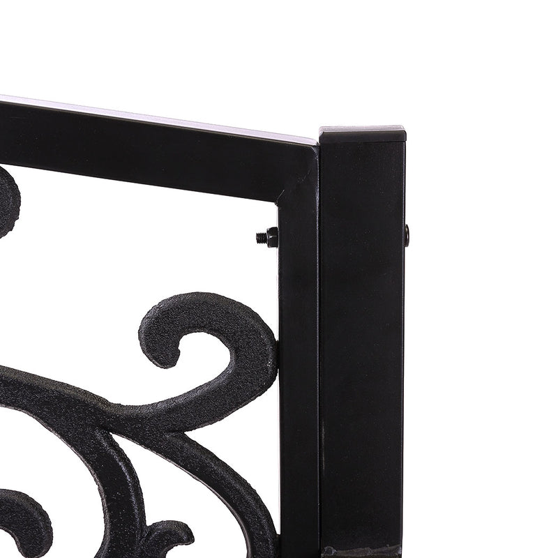 Garden Bench Seat Outdoor Furniture Patio Cast Iron Benches Seats Lounge Chair