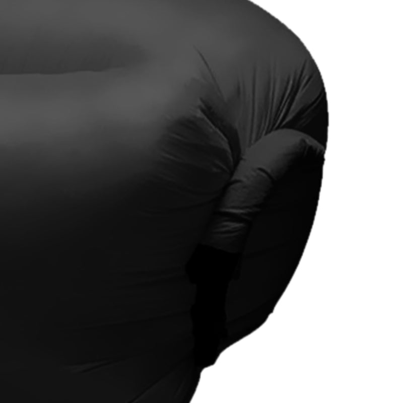 Inflatable Swimming Pool Air Sofa Lounge Sleeping Bag Bed Beach Couch Black