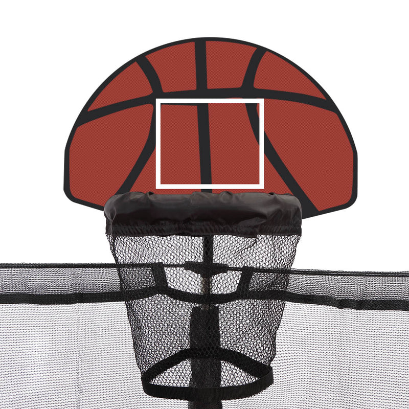 Trampoline Round Trampolines Mat Springs Net Safety Pads Cover Basketball 10FT