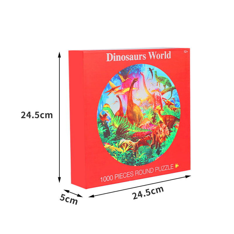 Jigsaw Puzzles 1000 Piece Dinosaur World Adult Kids DIY Puzzle Toys Home Decor