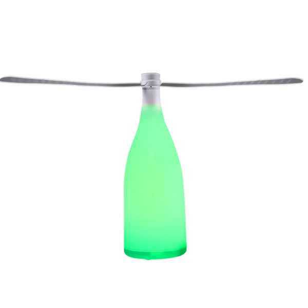 LED Repellent Fly Fan Entertaining Free Indoor Outdoor Home Chemical  Safe Trap Green