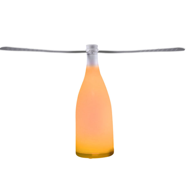 LED Repellent Fly Fan Entertaining Free Indoor Outdoor Home Chemical  Safe Trap Green Orange