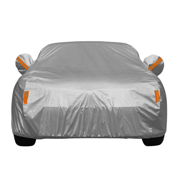 Waterproof Adjustable Large Car Covers Rain Sun Dust UV Proof Protection 3XXL