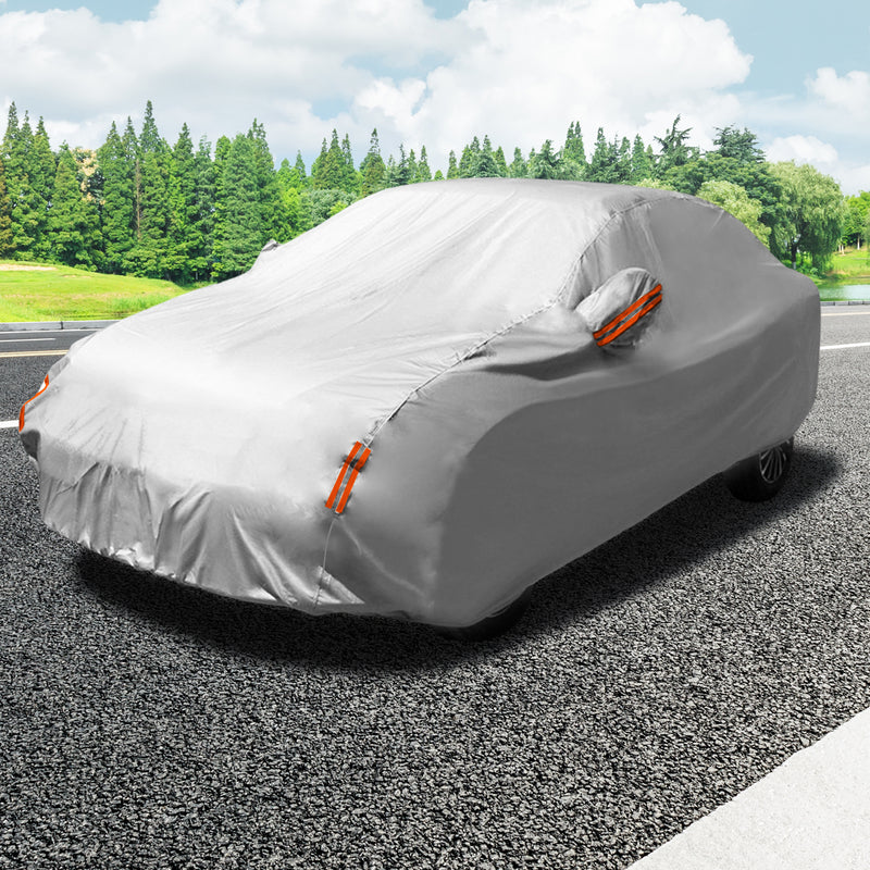 Waterproof Adjustable Large Car Covers Rain Sun Dust UV Proof Protection 3XXL