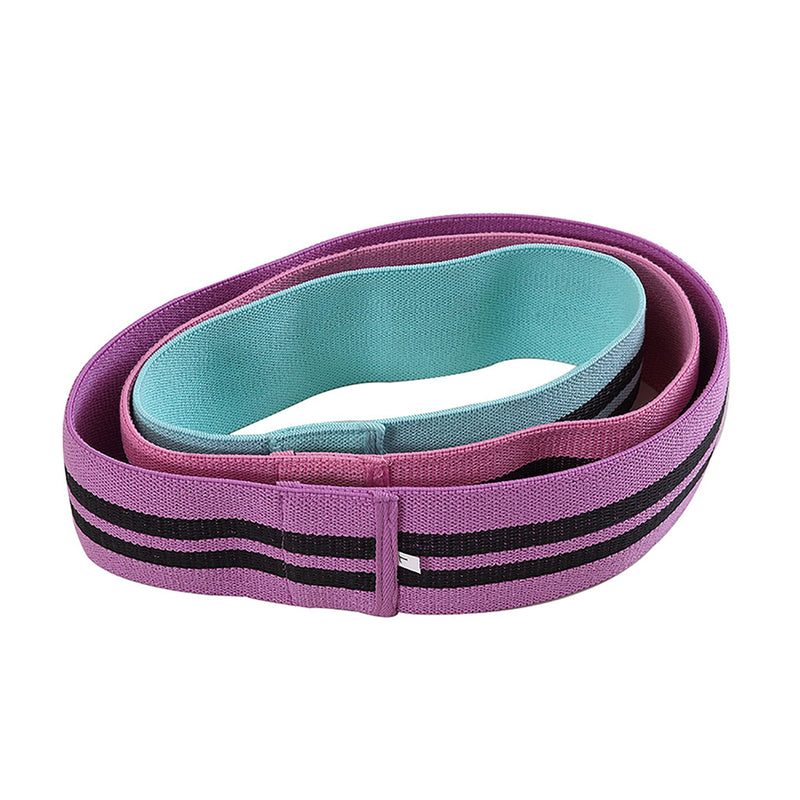3PCS Resistance Bands Booty Fabric Glutes Hip Circle Leg Squat Yoga Non Slip