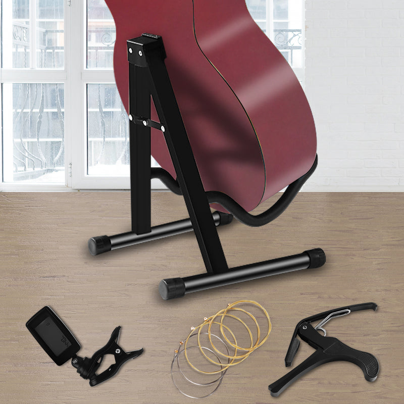 Metal Guitar Stands Floor Racks Electric Acoustic Bass Gig Holders Accessories