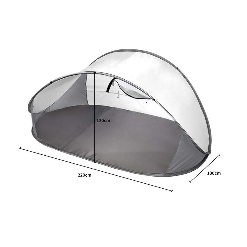 Mountvie Pop Up Tent Camping Beach Tents 4 Person Portable Hiking Shade Shelter