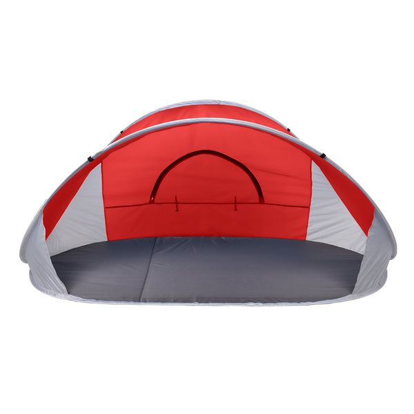 Mountvie Pop Up Tent Camping Beach Tents 4 Person Portable Hiking Shade Shelter
