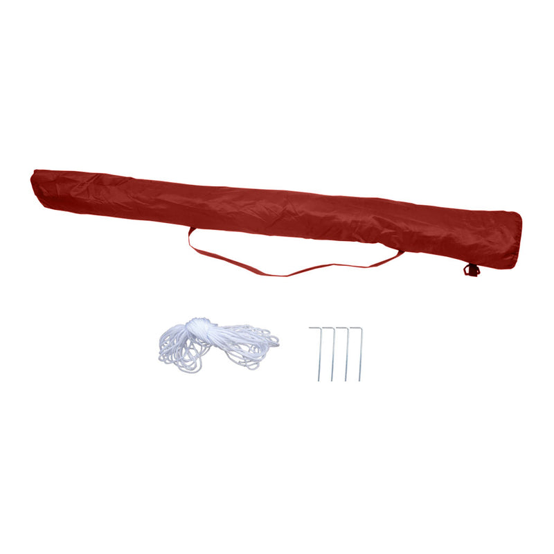 Umbrella Beach Outdoor Umbrellas Sun Shade Weather Patio Garden Shelter 2M Red