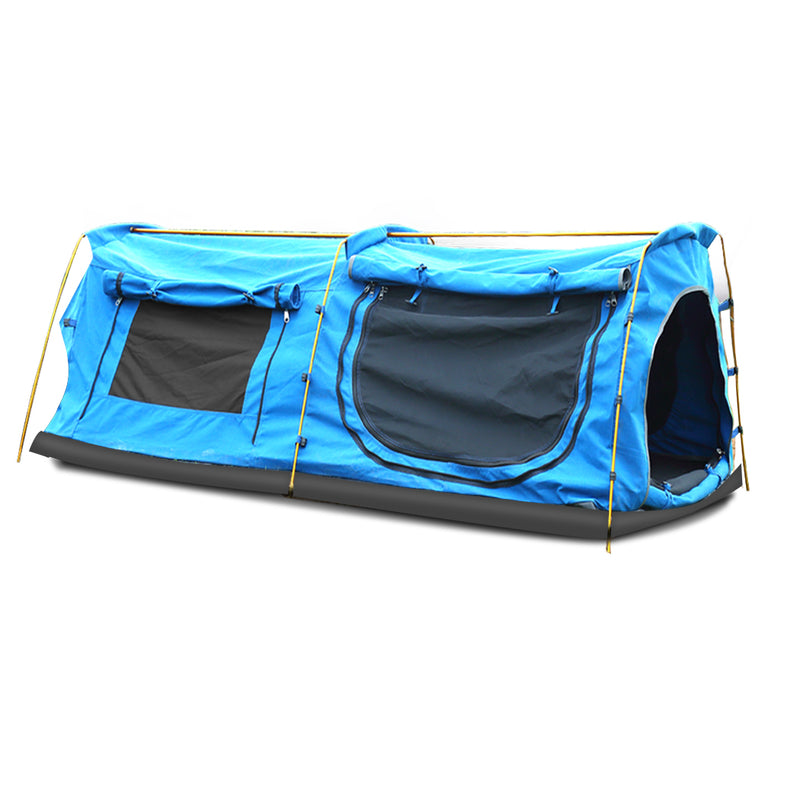 Mountviewe Dome Camping Swag Swags Mattress Canvas Tent Kings Hiking Daddy Bags