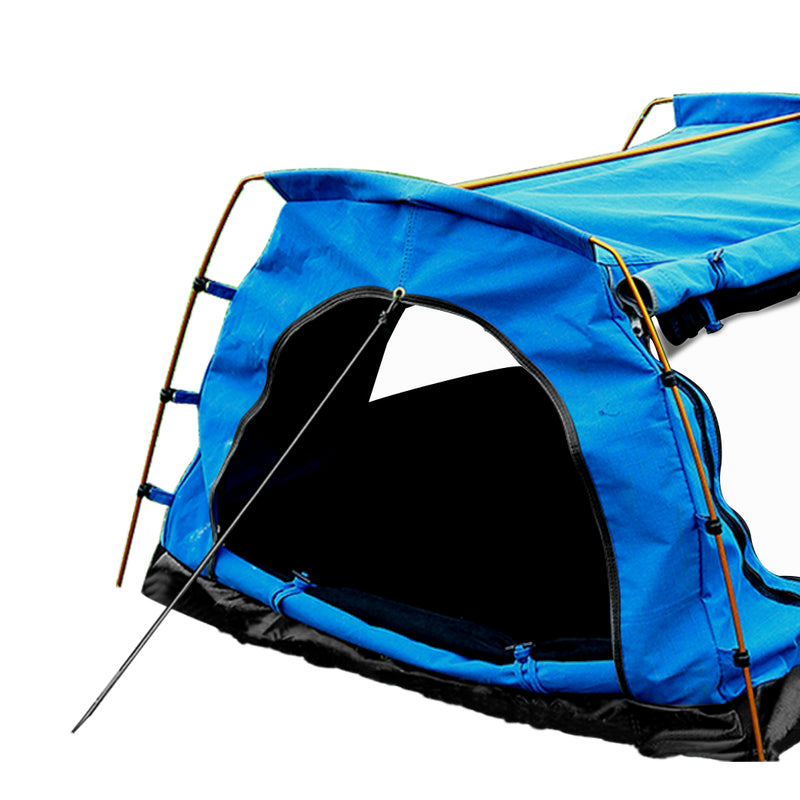 Mountviewe Dome Camping Swag Swags Mattress Canvas Tent Kings Hiking Daddy Bags