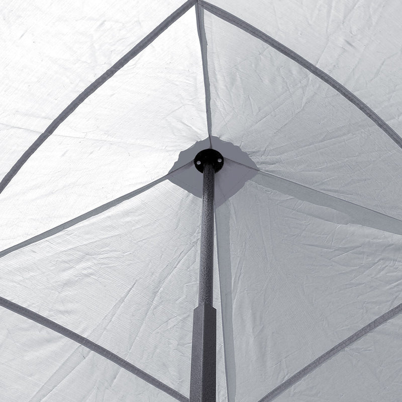 Mountview Gazebo Tent 3x3 Outdoor Marquee Gazebos Camping Canopy Wedding Silver