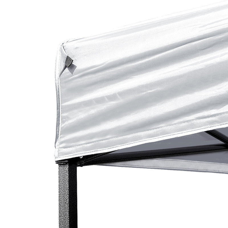 Mountview Gazebo Tent 3x3 Outdoor Marquee Gazebos Camping Canopy Wedding Silver
