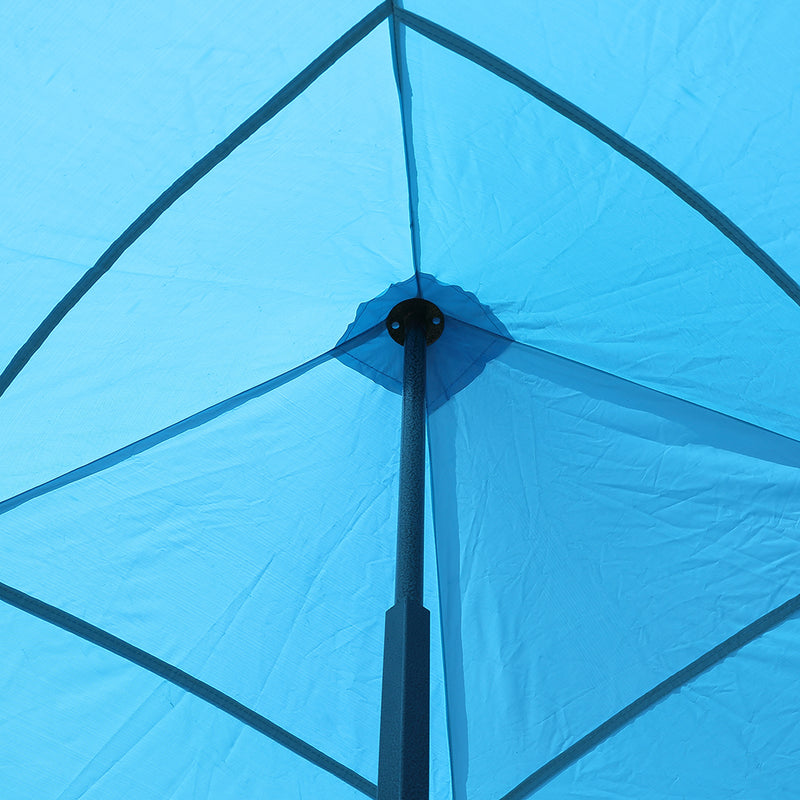 Mountview Gazebo Tent 3x6 Outdoor Marquee Gazebos Camping Canopy Wedding Blue